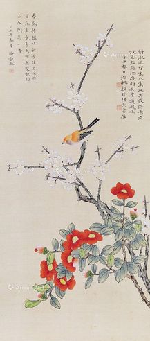 潘静淑 花鸟