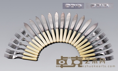 民国 出口银花丝珐琅玉柄镶宝石放大镜 长:17cm 宽:9.2cm 重:98g 材质:900银