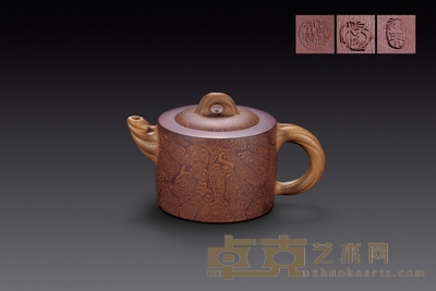 杨建英 高井栏壶 长:16cm 宽:10cm 高:9cm 容量:220cc