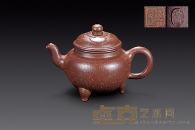 魏长发 大彬如意壶 长:18cm 宽:10cm 高:11cm 容量:300cc