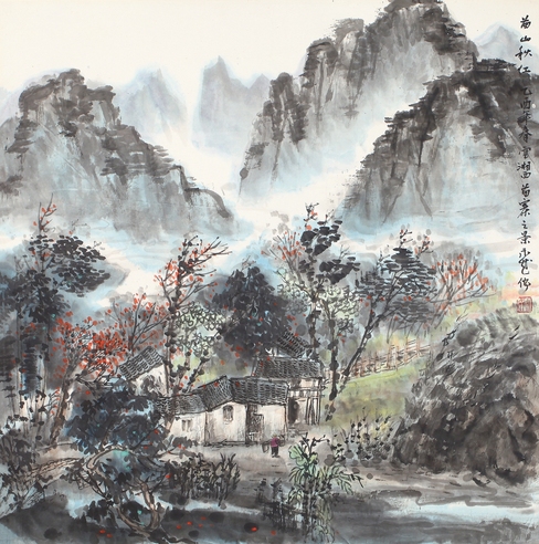 朱永成 山水