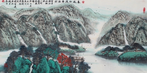 周宇安 春风初渡南拉村