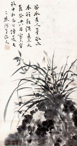 黎简 兰花