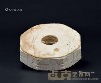 良渚文化 古玉人面纹琮 直径20×5.3cm