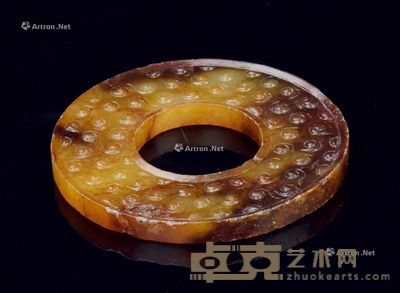 汉 谷纹小璧 直径5.5cm;直径2.3cm;T0.5cm