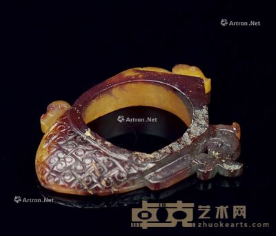 战国 玉小凤? 5.4×4.3×0.8cm