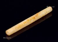 西周 蝉纹玉管