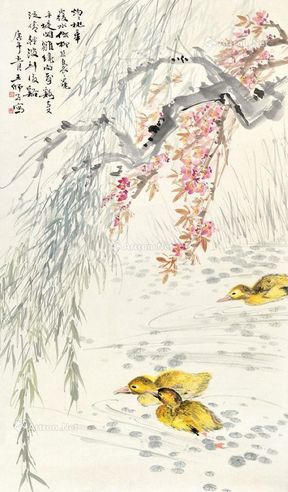 王师子 花卉鸟