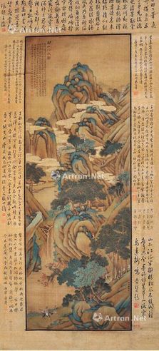 盛懋 山水
