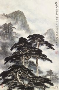 陈洞庭 山水