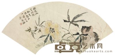 温其球 花卉 19×51cm