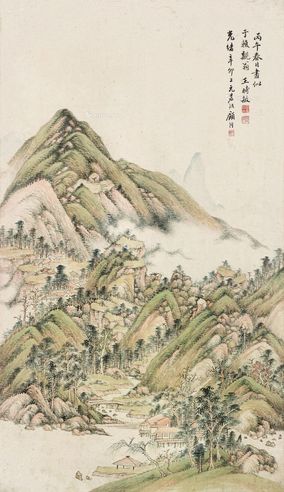 顾沄 山水