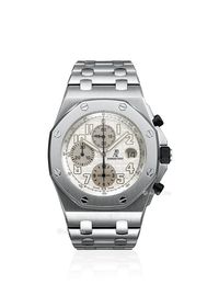 AUDEMARS PIGUET 爱彼皇家橡树离岸系列精钢计时链带腕表