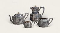 19世纪 银茶具 （一套）
