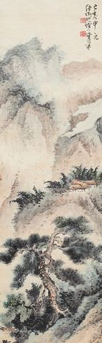 傅狷夫 山水