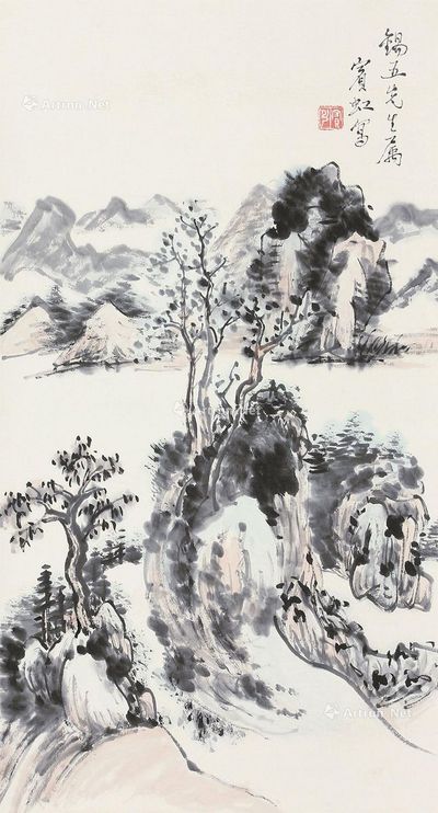 黄宾虹 山水小景