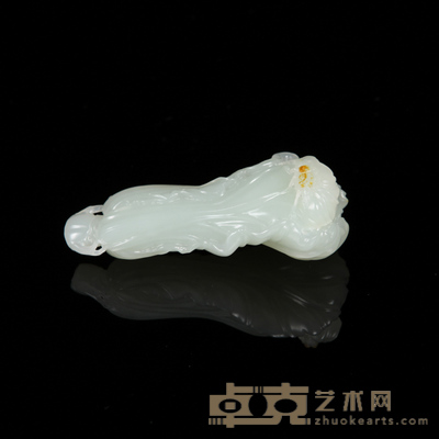 杨光  和田玉籽料白菜 6.8×3.0×2.6cm