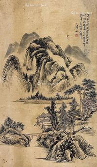 黄宾虹 山水画