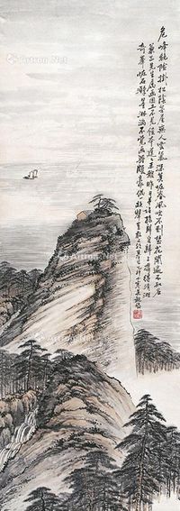 吴观岱 山水