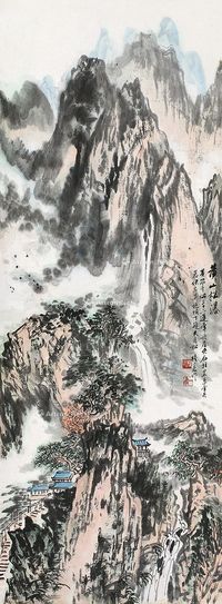 陆一飞 山水