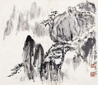 钱瘦铁 山水