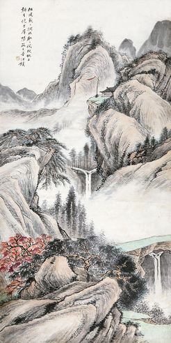 汪琨 山水