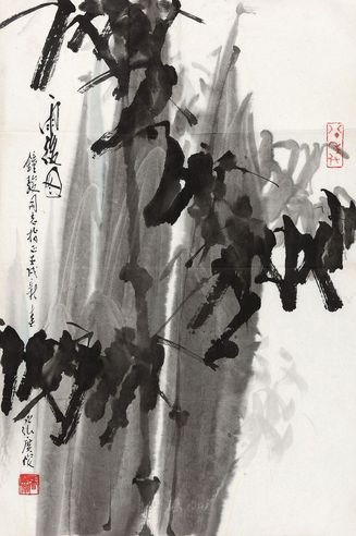 张广俊 雨后图