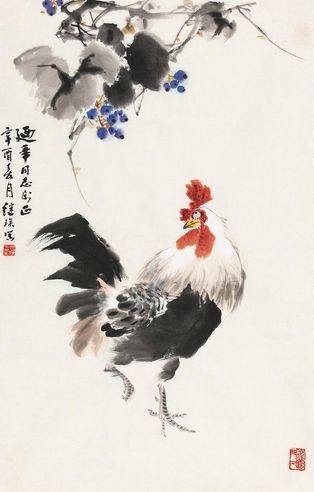 刘继瑛 大吉图