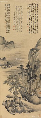 萧逊 临江远眺