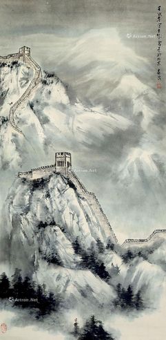崔森茂 古城雪意