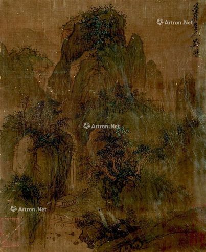 吴历 山居图
