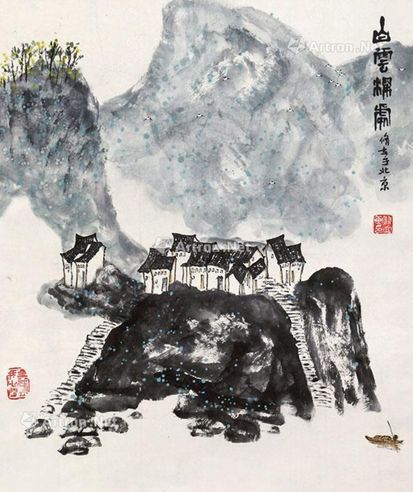 朱修立 山水