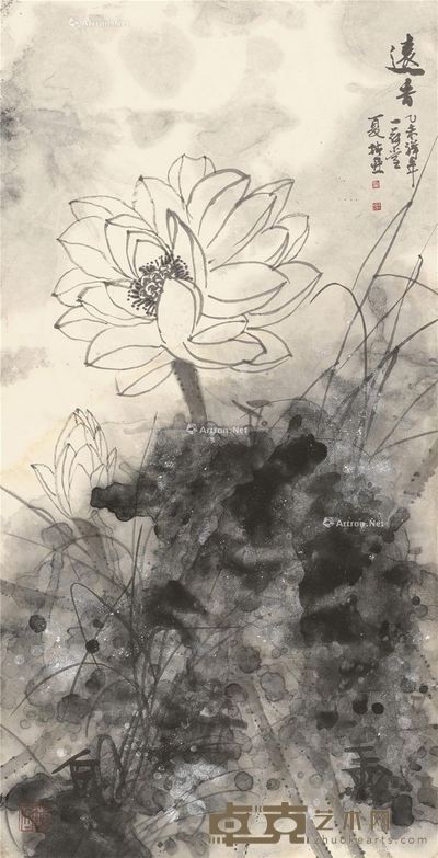 夏椿亚 远香 68×35cm