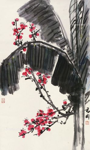 钱君陶 花卉