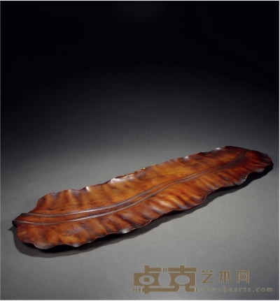 木蕉叶形茶盘 长80.5cm