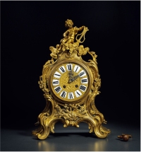 十九世纪 铜鎏金西洋钟