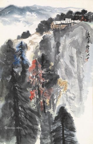 李琼久 峨山风光