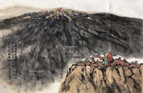 马新林 西藏风景