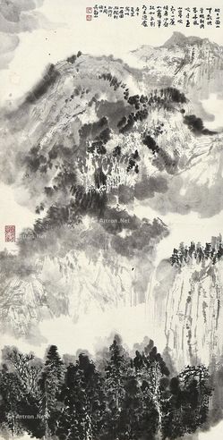 吴静山 山居图