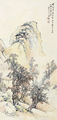 陶焘 寒山秋意