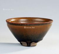 宋代（960-1279） 建窑天目茶碗