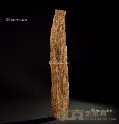 松荣堂 沉香木 长56.5cm；重417g