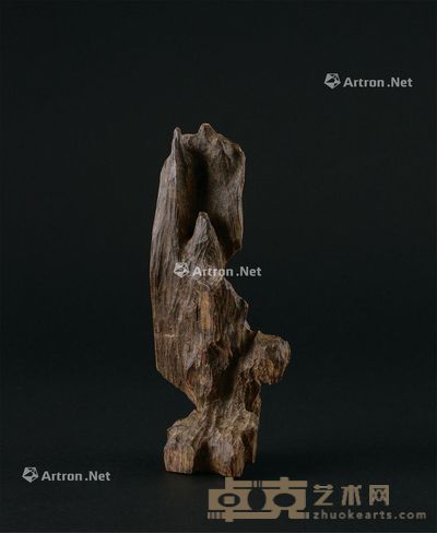 伽罗奇楠“衣川”沉香山子 长13.4cm；重69g