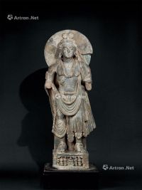 3～4世纪 犍陀罗石雕佛立像