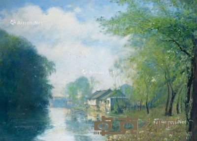 徐近慧 乡村 油画 71×99cm