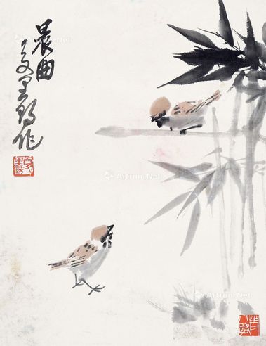 田零 花鸟