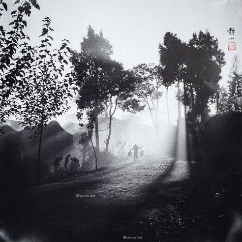 郎静山 蓬池晨曦 照片