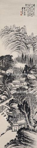 萧逊 山水