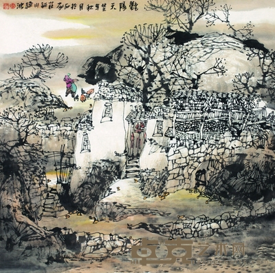 李桂泱 艳阳天 68cm×68cm 约4.2 平尺