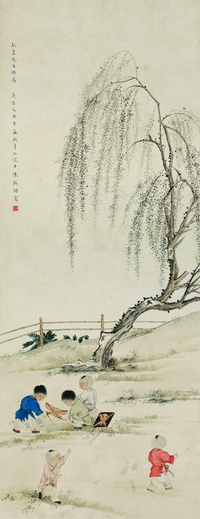 陈启湖 山水